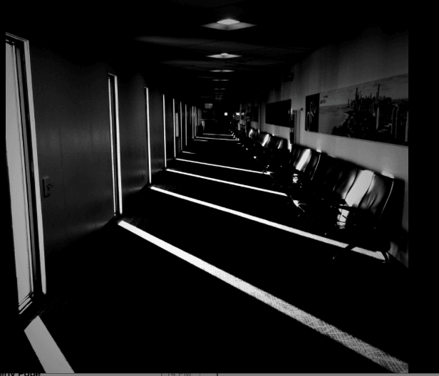 Light geometry in corridor — LIGHTwork by KzA